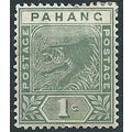 Pahang 1895 SG11 1c Green Mounted Mint .. ..