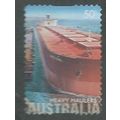 AUS 2008 50c (S/A) 'HEAVY HAULERS-MS BERGE STAH...