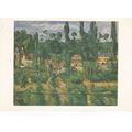 Paul Cezanne Le Chateau de Medan Postcard used