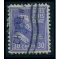 Used 830 30c Theodore Roosevelt Barely Clears M...