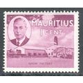 Mauritius stamps 1950 - 1c Sugar Factory - King...