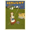 Advertising SUNLIGHT SOAP Postcard (WV 120)
