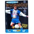 1996 programme Sheffield Wednesday v. Derby Cou...
