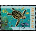 Australia 1995 Marine Life 45c Used Stamp Flatb...