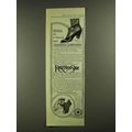 1907 Red Cross Shoe No. 96 Patent Colt Lace Ad