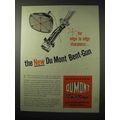 1950 Du Mont Bent-Gun Ad - For Edge to Edge Sha...