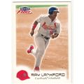 2000 Fleer Focus baseball card 96 Ray Lankford