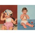 1960s Baby Pint Of Milk Bottle Handkerchief On ...