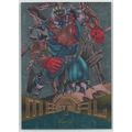 MARVEL METAL ' SILVER FLASHER ' card # 68 RAGE