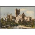 Wells Cathedral from Palace Gardens, Somerset, ...