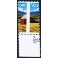 2533, MNH Vermont 29¢ Perfs Shifted Freaky Erro...