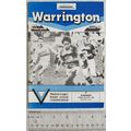 1986 programme Warrington v. Dewsbury
