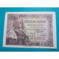 Espana Spain 1945 1 Peseta Banknote Reproductio...