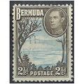 Bermuda 1943 SG113b 2 1/2d Pale Blue & Sepia-Bl...