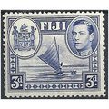 Fiji 1938 SG257 3d Blue Mounted Mint . ..