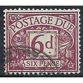 1959 D63 6d Purple Postage Due Very Fine Used ..