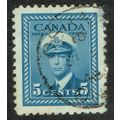 Canada 1942 War Effort 5c Blue SG381 FU
