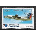 CUBA 1999 15c FOKKER - F27 FRIENDSHIP AIRCRAFT ...