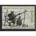 AUS 1991 43c '50TH ANN OF SIEGE OF TOBRUK' FINE...