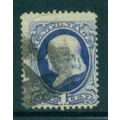 Used 182 1c Benjamin Franklin Average Fancy "N"...