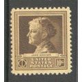 878 10c Jane Addams Fine MNH GA0384
