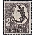 AUSTRALIA, 1948 2/- Aboriginal Art, SG 224 (Sco...