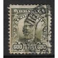 BRAZIL 1906 600R OLIVE PRUDENTE DF MORAES SG 27...