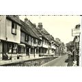 Sussex HASTINGS High Street Old Houses Postcard...