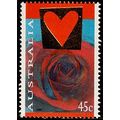 Australia 1995 Valentines Day Heart 45c MNH Sta...
