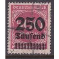 Germany 1923 250T on 500m Pink overprint Fine U...