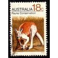 Australia 1971 Animal Kangaroo 18c Used Stamp C...
