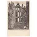 North Transept Interior Whitby Abbey Postcard 7