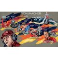 CENTRAL AFRICA 2014 SHEET MNH SCHUMACHER FORMUL...