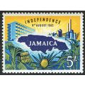 Jamaica 1962 Independence 5/- Multicoloured SG1...