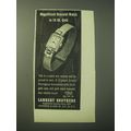 1948 Lambert Brothers Girard Perregaux Watch Ad...