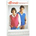 Vintage: Bronte 860 waistcoat & slipover, DK