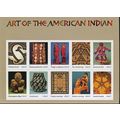 Art of the American Indian Pane of Ten 37 Cent ...