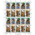 Folk Heroes Sheet of Twenty 32 Cent Postage Sta...