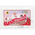 AUSTRIA 2002 WINTER OLYMPICS USED GAMES RINGS C...