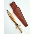 BIOHAZARD 3 Letter Opener Dagger (Gold) w/ Leat...