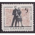 Canada 1962 Education Year 5c Mint Hung SG 522 VGC