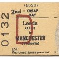 B.R.B. Edmondson Ticket - Leeds City to Manches...
