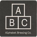 BEER MAT - ALPHABET BREWING CO (MANCHESTER) - (...