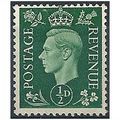 1937 SG462 1/2d Green Mounted Mint .