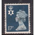 Great Britain 1990 Northern Ireland 17p Deep Bl...