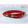 Retro Bracelet Bangle Art Nouveau Bronze Decora...