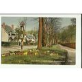 Warwickshire BOURNEVILLE Linden Road Postcard (...