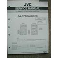 JVC CA-D7T / CA-D75TR Original Service manual
