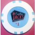 Cadillac Jack's. $1 Casino Chip. Deadwood, SD. ...