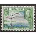 Bermuda 1938 SG114b 7 1/2d Black, Blue & Bright...